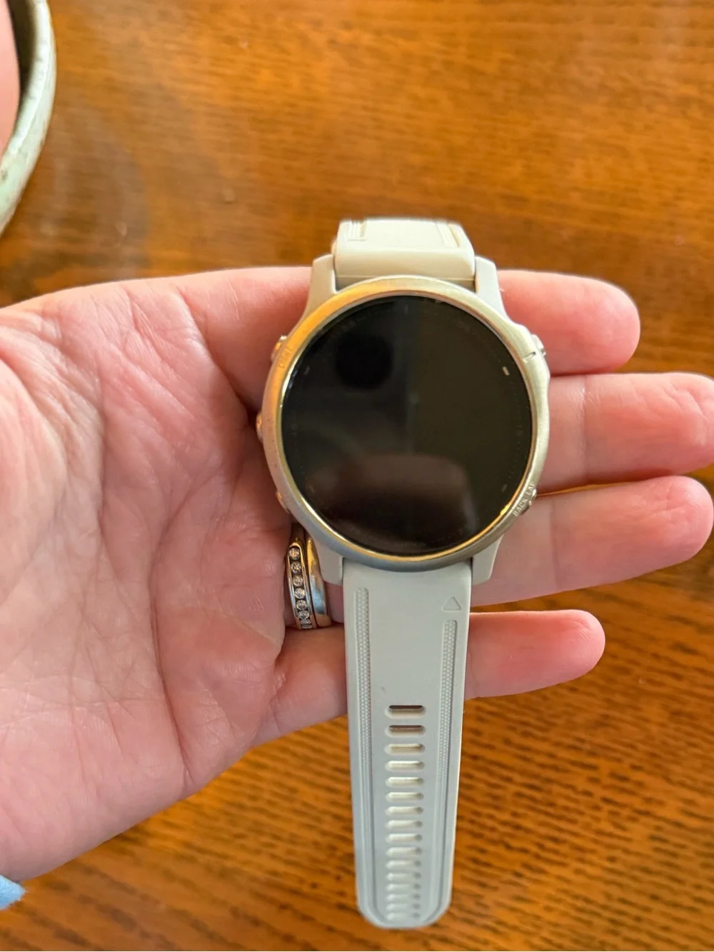 garmin smartwatch white